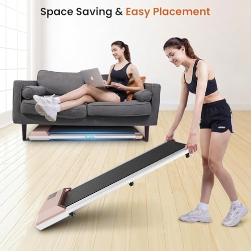 SupeRun Walking Pad, Under Desk Treadmill with Remote Control, 2.5 HP Y8357