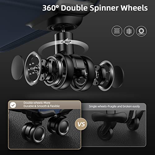 SHOWKOO Luggage Sets 3 Piece Softside Expandable Suitcase with Spinner Wheels TSA Lock K987