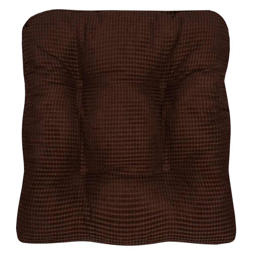 Fluffy Memory Foam Non Slip Chair Cushion Pad 4 Pack Chocolate J833061