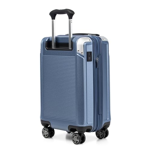 Travelpro Platinum Elite Hardside Expandable Carry-On Luggage, 8 Wheel Spinner, TSA Lock, 20-Inch X826544