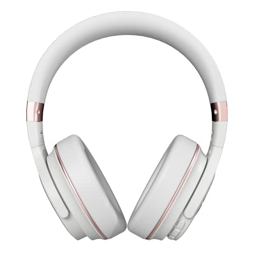 Raycon The Everyday Wireless Bluetooth Over Ear Headphones with Active Noise Cancelling, Black D622