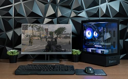 ViprTech Stryker 4.0 Liquid-Cooled Gaming PC, AMD Ryzen 7, RTX 4060, 32GB RAM, 1TB SSD, White N414