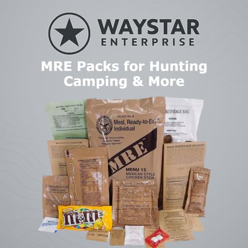 MRE Meals Ready to Eat A & B Case Bundle 2 x 12 Packs Emergency Survival Food L652