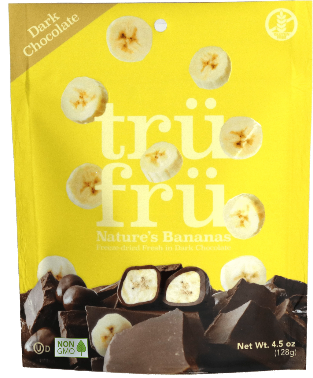 Tru Fru Hyper-Dried Real Banana in Dark Chocolate 6-Pack F5578