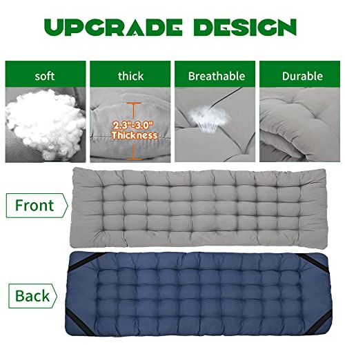 NAIZEA Folding Camping Cot for Adults, Adjustable Reclining Chair N72576