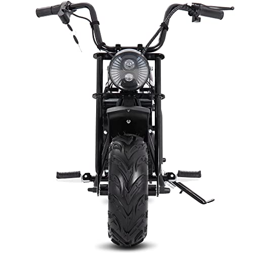MotoTec 48v 1000w Electric Mini Bike Black W616