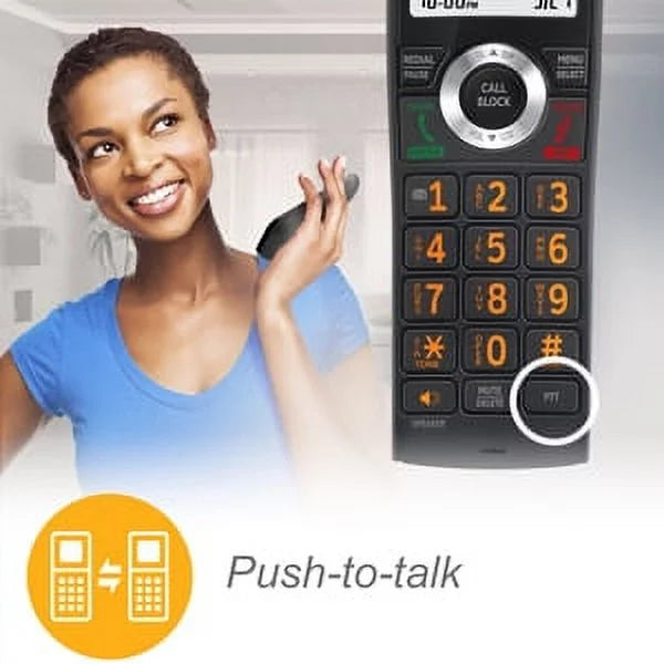 AT&T 2-Handset Expandable Cordless Phone with Answering System, CL82219 Y967421