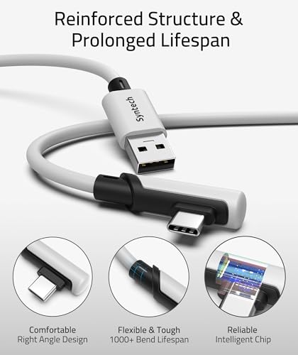 Syntech Link Cable 16FT USB 3.0 to USB C for Meta Quest 3/3S/2, PCVR & SteamVR X45404