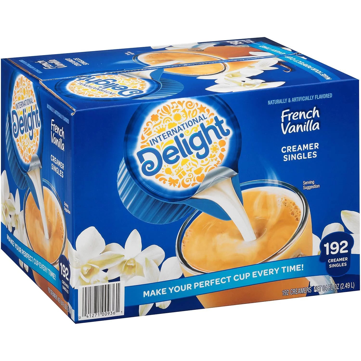 International Delight French Vanilla Creamer Liquid  192 Ct.