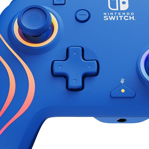PDP Afterglow Wave Wireless RGB Gaming Controller for Nintendo Switch, Black I1528