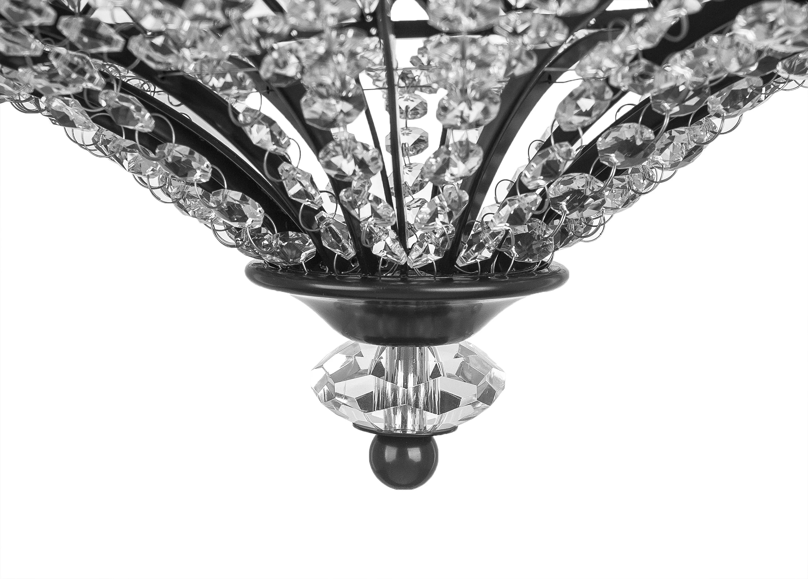 River of Goods Bejeweled 2-Light Semi-Flush Mount Ceiling Light U514