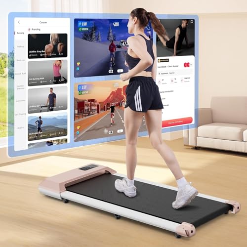 SupeRun Walking Pad, Under Desk Treadmill with Remote Control, 2.5 HP Y8357