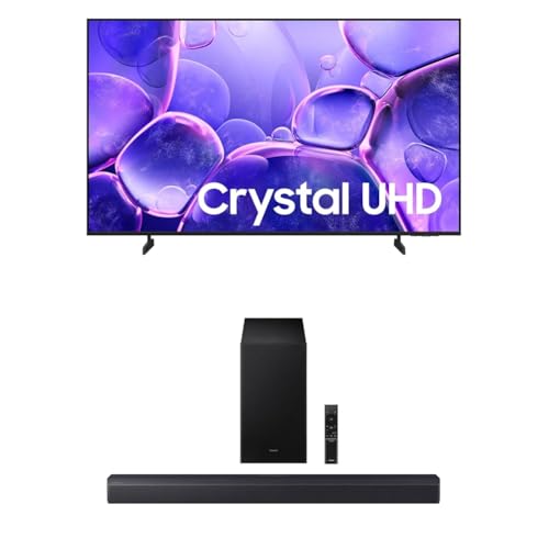 Samsung 43-Inch Crystal UHD U8000F 4K Smart TV (2025 Model) H556