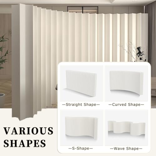 Portable Paper Room Divider Folding Privacy Screen G493926