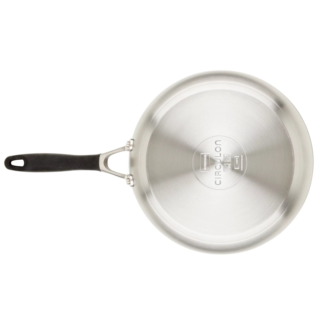 Circulon SteelShield 10.25 inch Stainless Steel Skillet Q188546