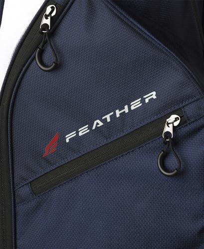Wilson Feather Golf Cart Bag - Black/Grey/Red V219140