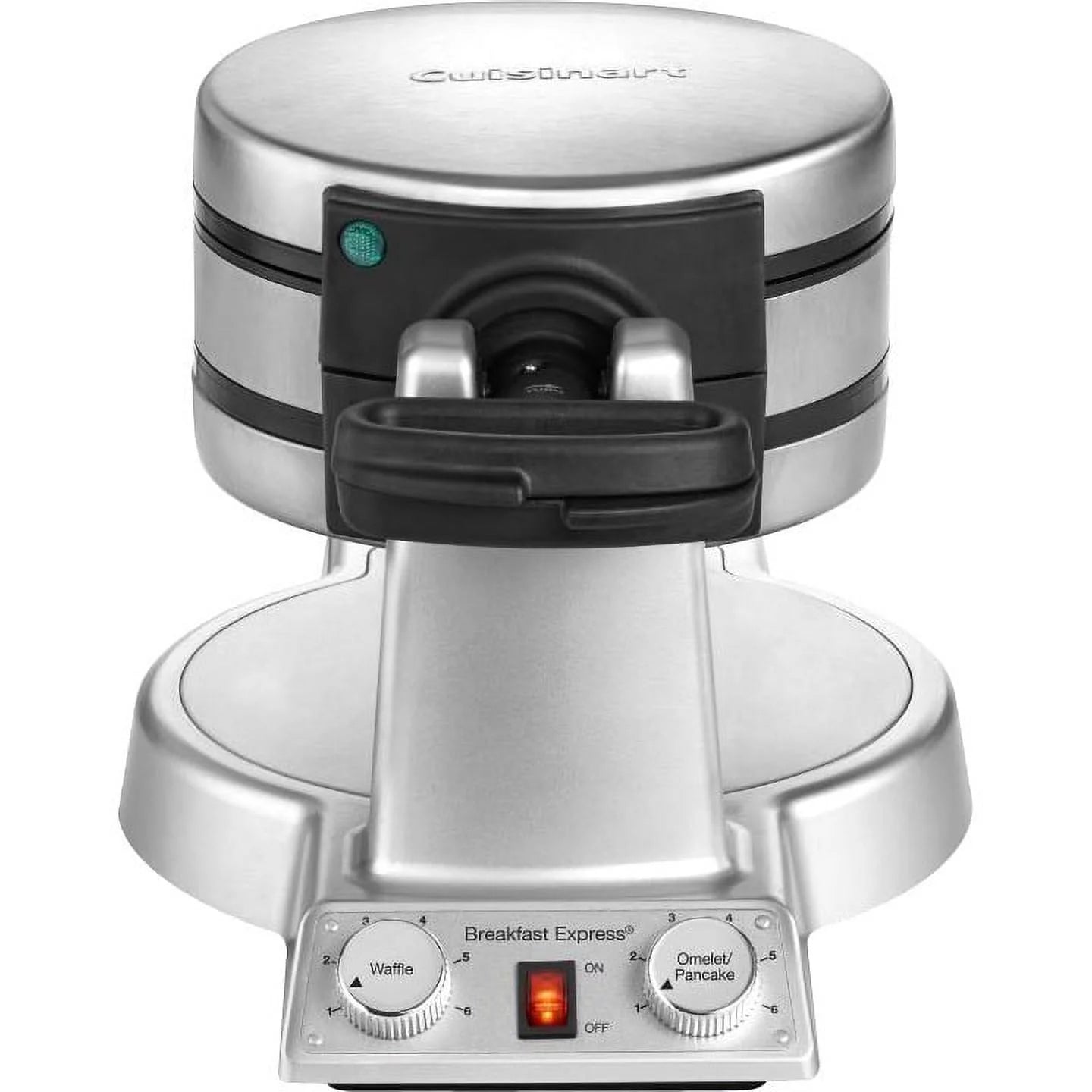 Cuisinart Breakfast Express Belgian Waffle & Omelet Maker, Stainless Steel Y9383