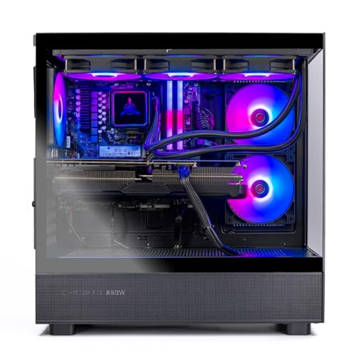 Skytech Gaming Azure 3 Desktop PC, Intel i7 14700F, RTX 5060 Ti 16GB, 1TB SSD, 32GB RAM, Win 11 Z94567