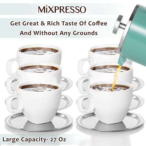 Mixpresso Stainless Steel French Press Coffee Maker 27 Oz T829384
