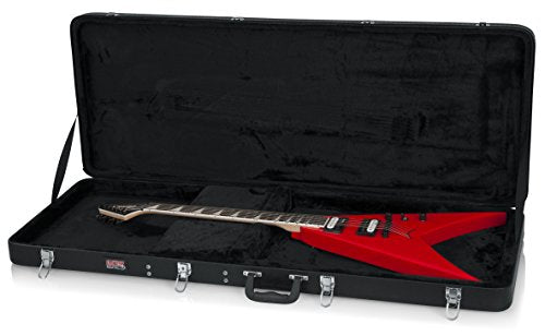 Gator Cases Hard-Shell Wood Case for Electric Guitars (GWE-ELEC) O817