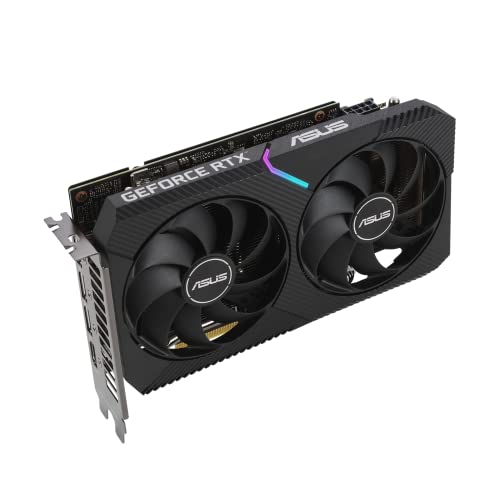 ASUS Dual NVIDIA GeForce RTX 3060 V2 12GB GDDR6 Gaming Graphics Card A452