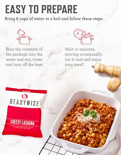 ReadyWise Emergency Food Supply 18 Servings Favorites Box Survival Food Kit N6714