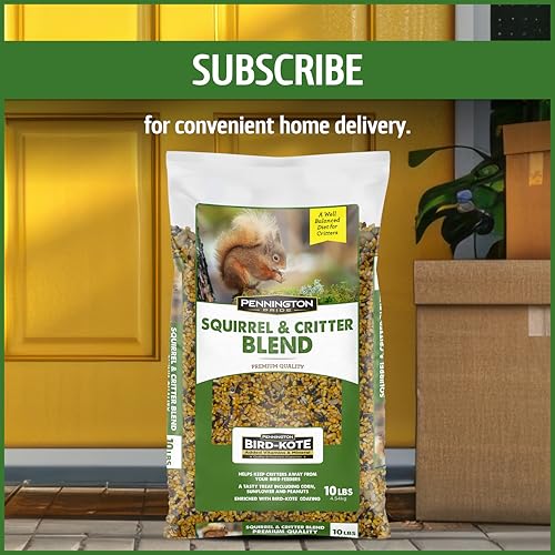 Pennington Pride Squirrel & Critter Blend with Corn, Sunflower Seeds and Peanuts, 10-lb Bag U96506