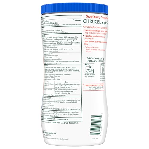 Citrucel Fiber Therapy Caplets, Methylcellulose, 180 Count V38963