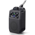 LEKATO Mini Electric Guitar Amp 5W, Portable Guitar Amp Bluetooth with Built-in 4 Effects, Clean Distortion Overdrive Reverb, Rechargeable Small Amplifier for Practice