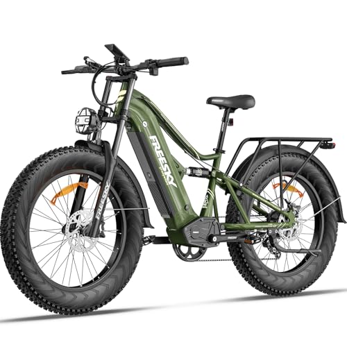 FREESKY 2000W Electric Bike with BAFANG Motor, 48V 30Ah Samsung Battery, 35MPH, 120 Miles Range K7833