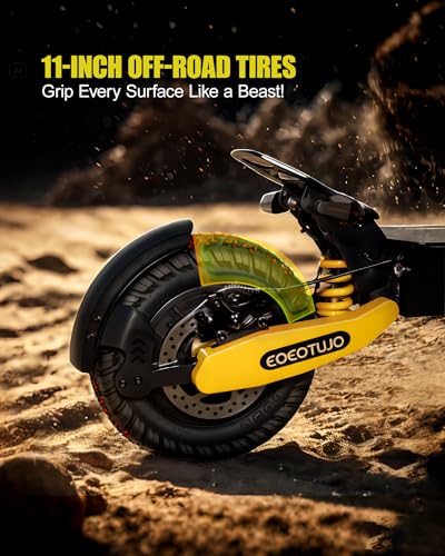 Electric Scooter for Adults, 1200W Motor, 31 MPH, 11" Off-Road Tires Z5824