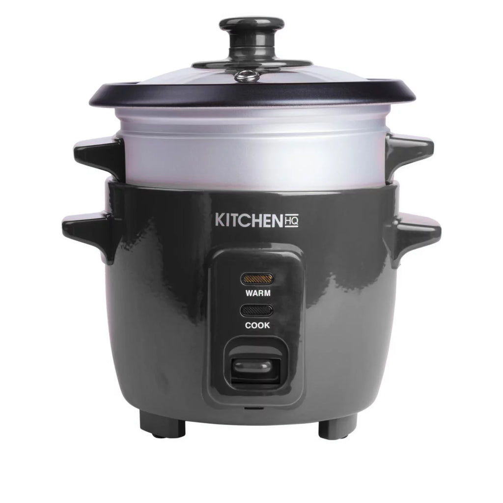 Kitchen HQ 2-Cup Multi-Cooker and Steamer Set w/Spoon & Measuring Cup Open box