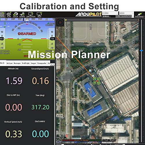 HAWK'S WORK Pixhawk PX4 Flight Controller 2.4.8 with GPS and Power Module I792