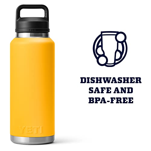 YETI Rambler 46 oz Bottle, Vacuum Insulated, Stainless Steel with Chug Cap P841780