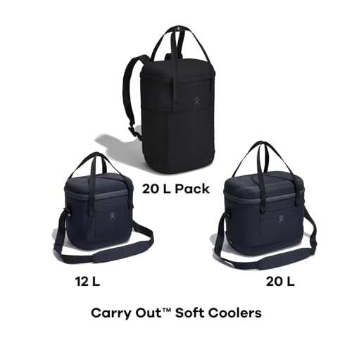 Hydro Flask Cooler Bag - Insulated Soft Lunch Bag - 12 L, Koala Gray and Black A977074