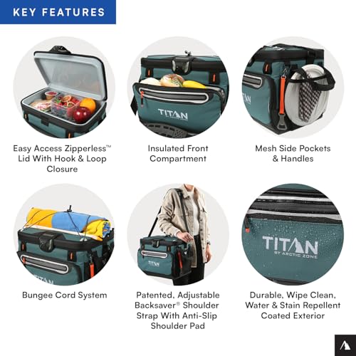 Arctic Zone Titan Deep Freeze Zipperless Hardbody Cooler W899