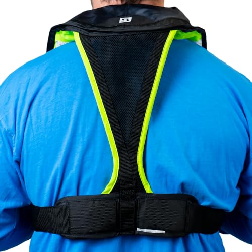 BLUESTORM Atmos 40 Inflatable PFD Life Jacket for Adults, USCG Approved T664265