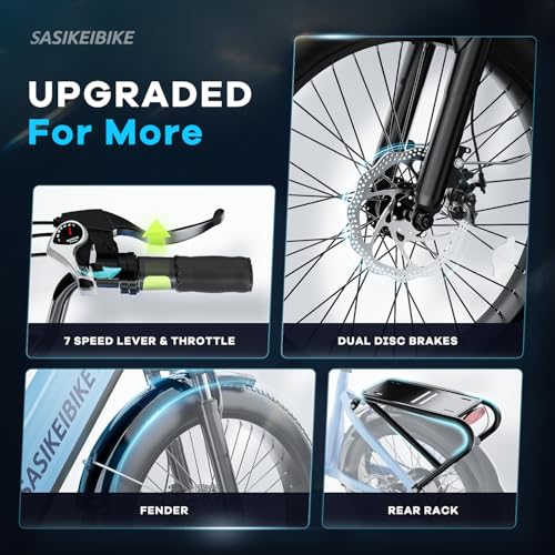 1500W Electric Bike for Adults, 48V 20AH Removable Battery Step-Thru, 24" Fat Tire Y988340