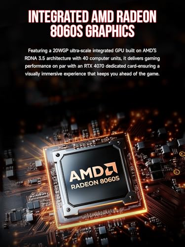 GMKtec EVO-X2 AI Mini PC AMD Ryzen AI Max+ 395, 64GB RAM, 1TB SSD, Quad Screen 8K N8642