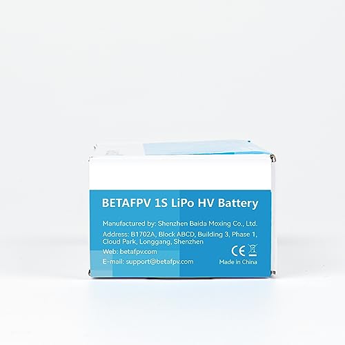 BETAFPV 300mAh 1S BT2.0 LiPo Battery for Tiny Whoop Brushless Drone I234
