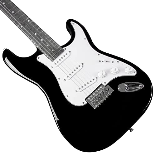 RockJam Electric Guitar Superkit with 10-watt Amp, Gig Bag & Online Lessons G895717