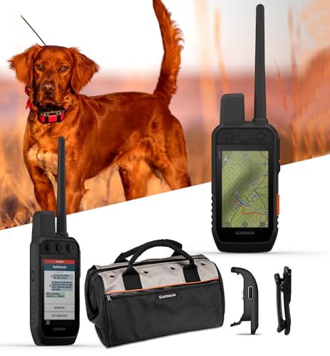 Garmin Alpha 300i GPS Dog Tracking System Bundle with Field Bag U65652