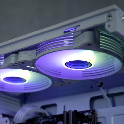 ViprTech Stryker 4.0 Liquid-Cooled Gaming PC, AMD Ryzen 7, RTX 4060, 32GB RAM, 1TB SSD, White N414