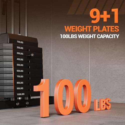 150LBS Home Gym Station with Pulley System for Full Body Strength Training Q31223