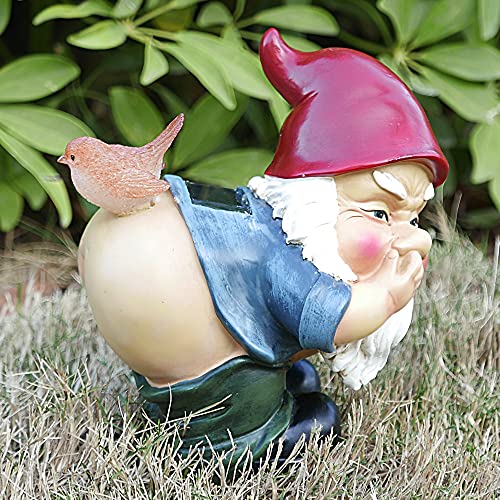 Solar Lighthouse Rotating Beacon LED Light for Yard Garden Nautical Decor K763308