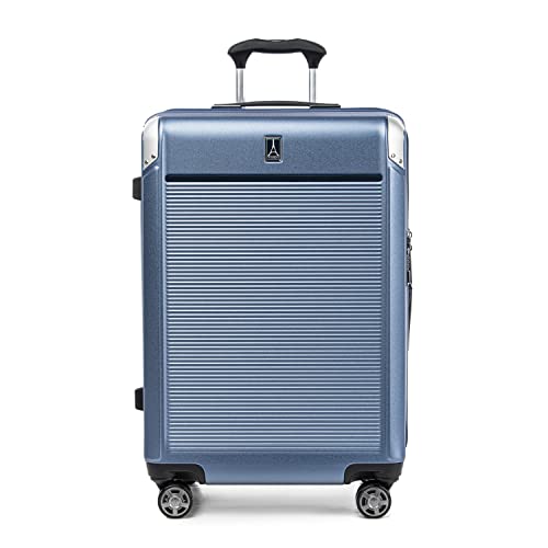 Travelpro Platinum Elite Hardside Expandable Carry-On Luggage, 8 Wheel Spinner, TSA Lock, 20-Inch X826544