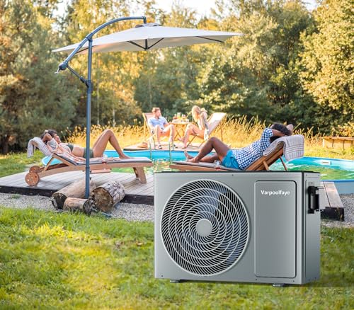27000 BTU Electric Pool Heater for Above Ground & Inground Pools, WiFi Control, 120V U93482