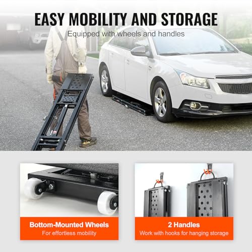 VEVOR Portable Car Lift 7000 LBS Capacity Heavy-Duty Carbon Steel Truck Lift F2851