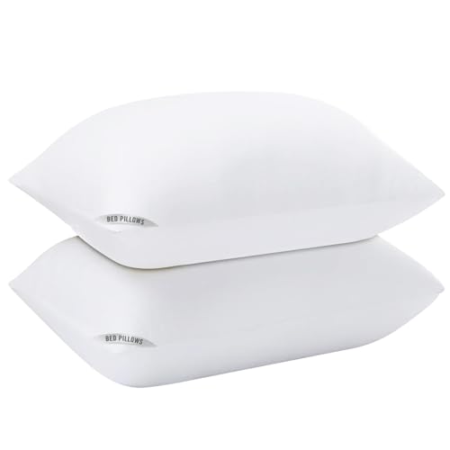 Sycoodeal King Size Bed Pillows for Sleeping 4 Pack,Luxury Hotel Pillows,Comfortable and Supportive,Machine Washable,Suitable for Stomach,Back and Side Sleepers(Black)