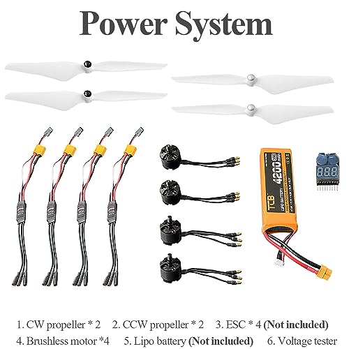 HAWK'S WORK F450 Drone Kit DIY Quadcopter Set with Pixhawk GPS and Brushless Motor X224